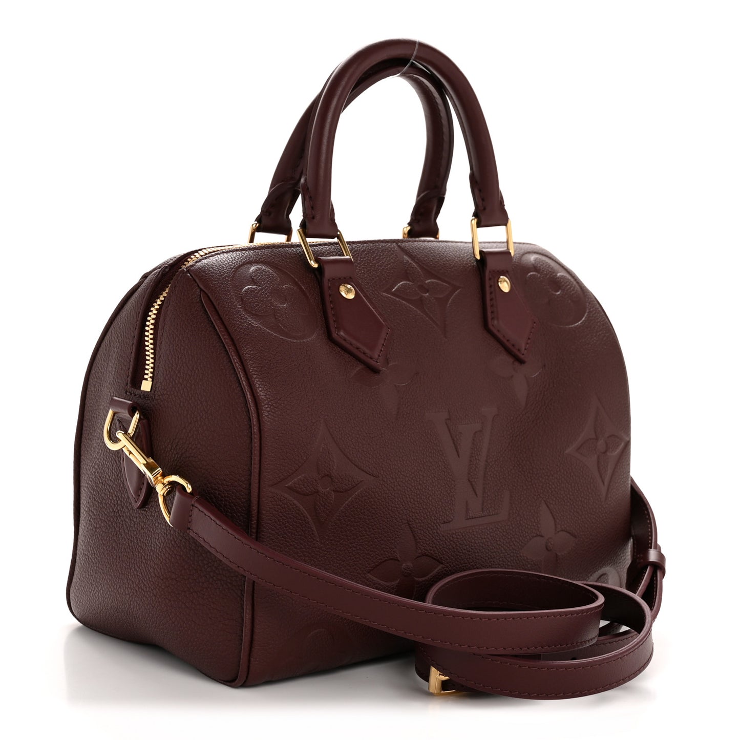Empreinte Monogram Giant Speedy Bandouliere 25 Wine