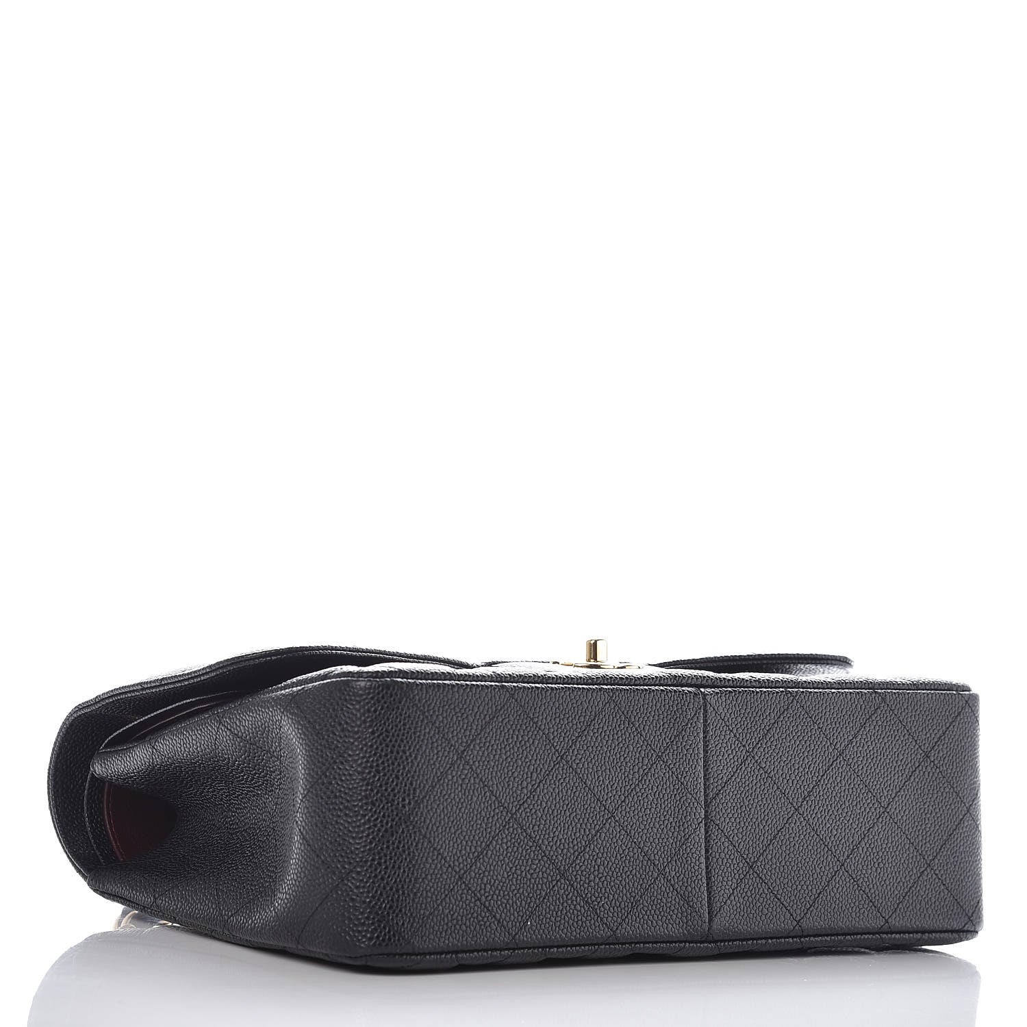 Chanel Caviar Quilted Jumbo Double Flap Black 4 of 10