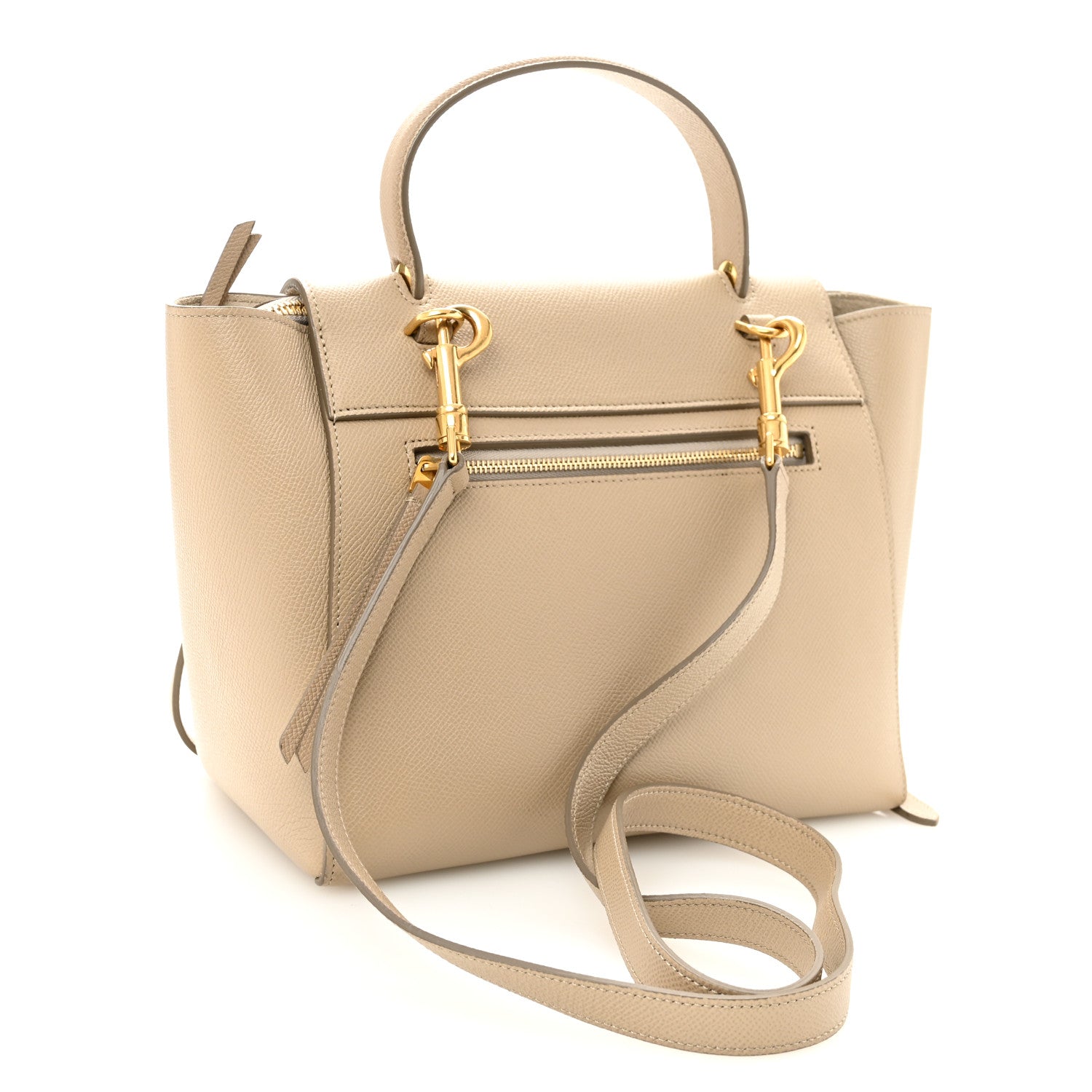 Celine Grained Calfskin Micro Belt Bag Light Taupe 3 of 10