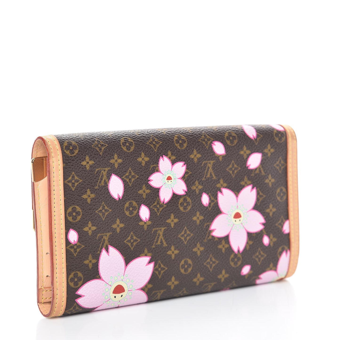 Monogram Cherry Blossom Porte Tresor International Wallet Brown