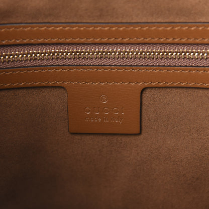 Gucci Boarded Plutone Calfskin Medium Arli Shoulder Bag Nocciola 6 of 10