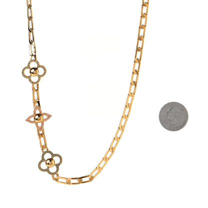 Louis Vuitton Brass Flower Power Headband 3 of 3