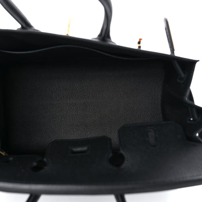 Hermes Epsom Birkin Sellier 25 Black 5 of 11