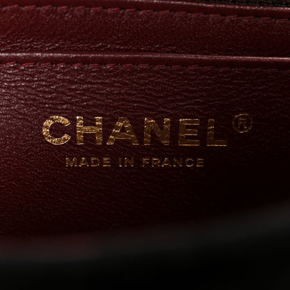 Chanel Felt Quilted Paris-Hamburg Charms Mini Rectangular Flap Black 6 of 11
