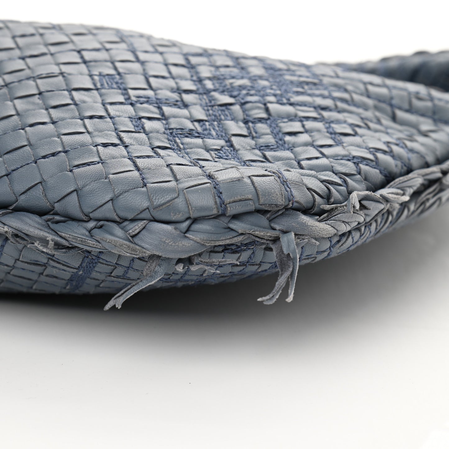 Nappa Intrecciato Fuzzy Maxi Veneta Hobo Krim