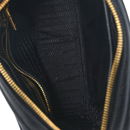 Prada Soft Calfskin Diagramme Camera Bag Black 5 of 8