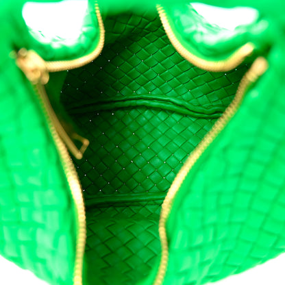Bottega Veneta Rubber Intreccio Padded Mini Jodie Parakeet 5 of 10