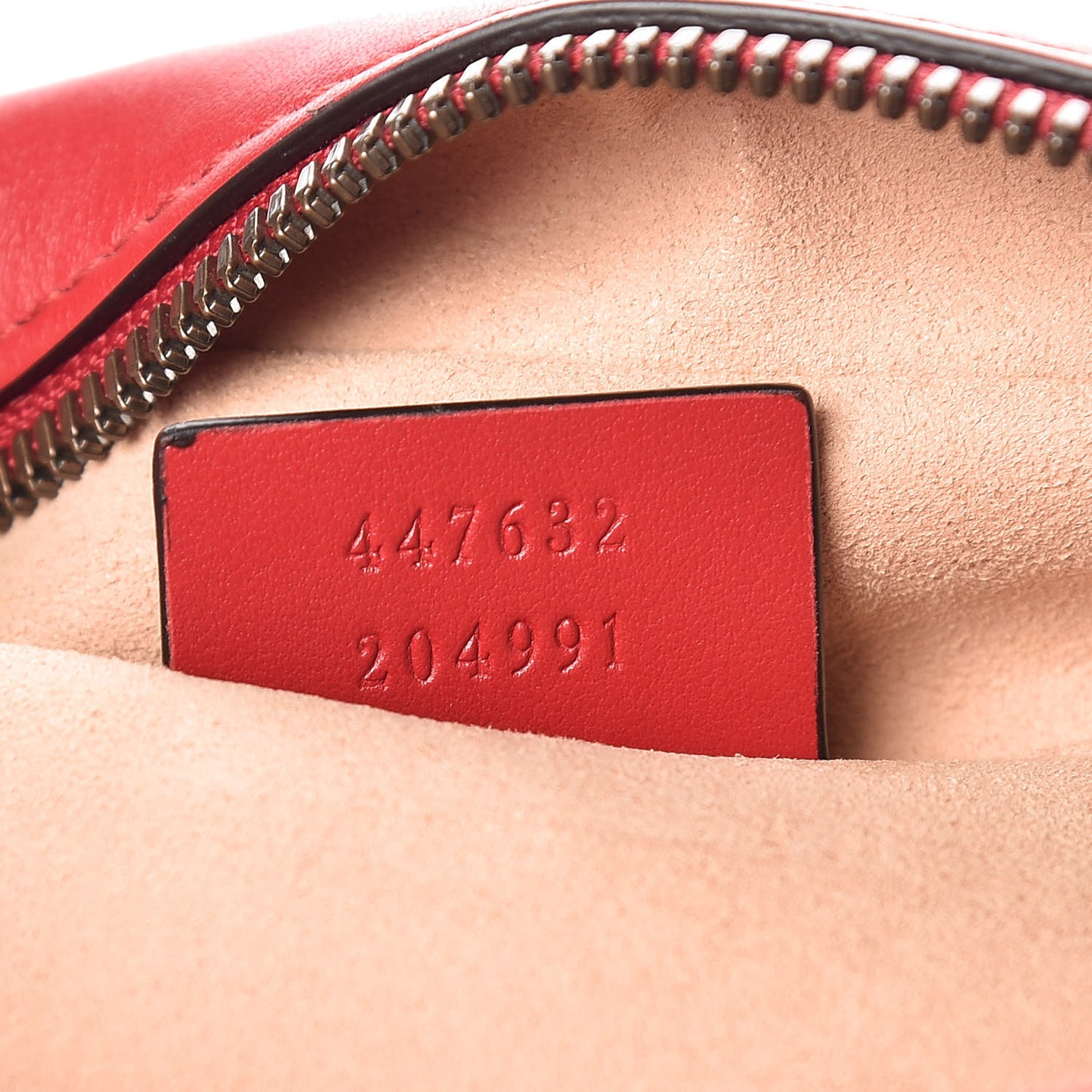 Calfskin Matelasse Small GG Marmont Chain Shoulder Bag Hibiscus Red