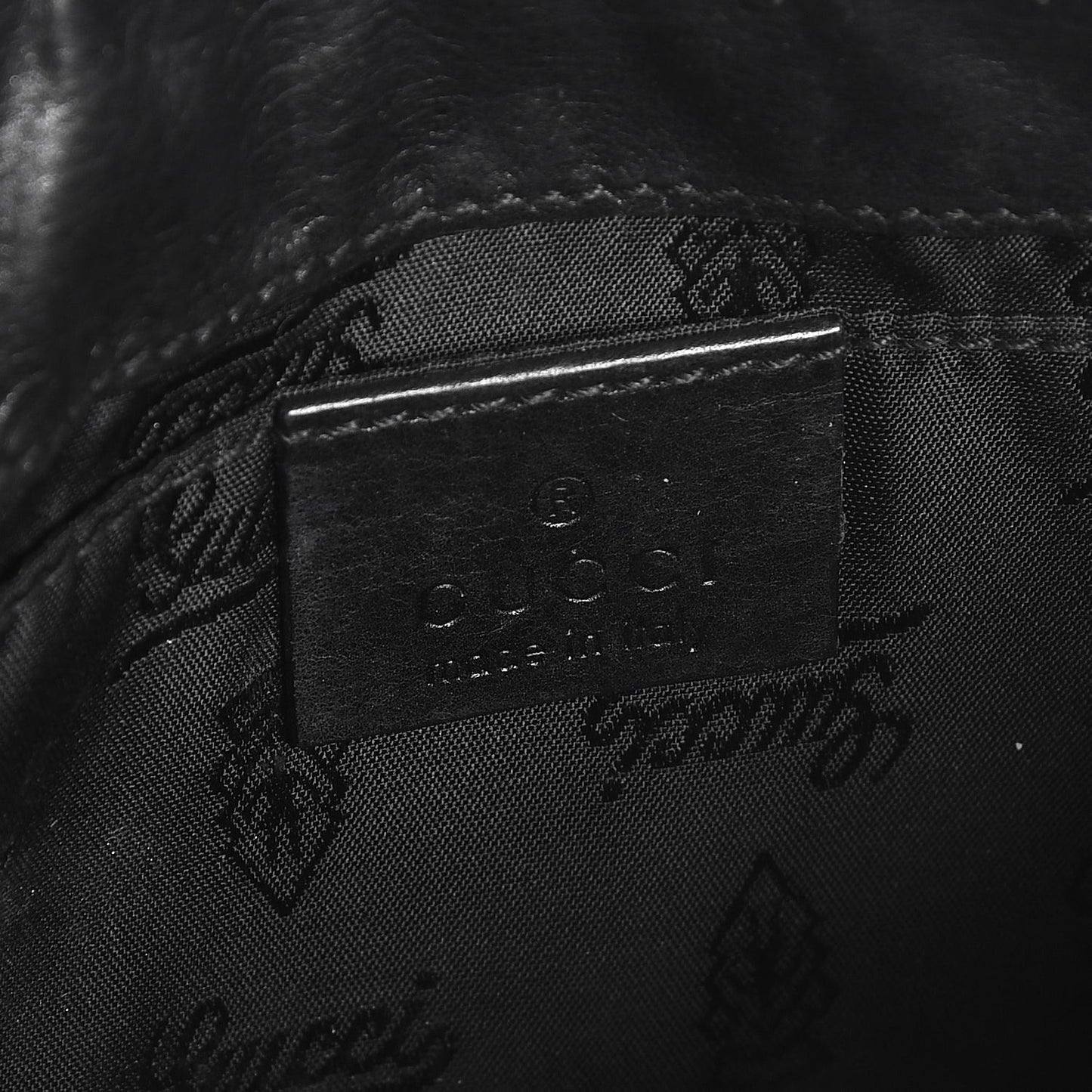 Calfskin Small Hysteria Clutch Black