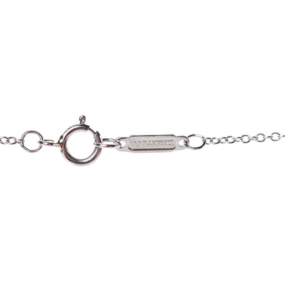 Tiffany Platinum Diamond Horseshoe Pendant Necklace 5 of 7