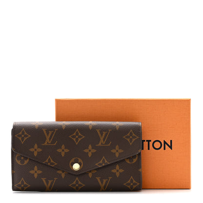 Louis Vuitton Monogram Sarah Wallet NM Coquelicot 10 of 10