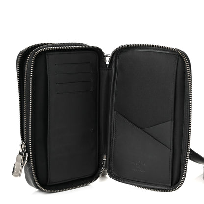 Louis Vuitton Monogram Eclipse Reverse Double Phone Pouch 5 of 10