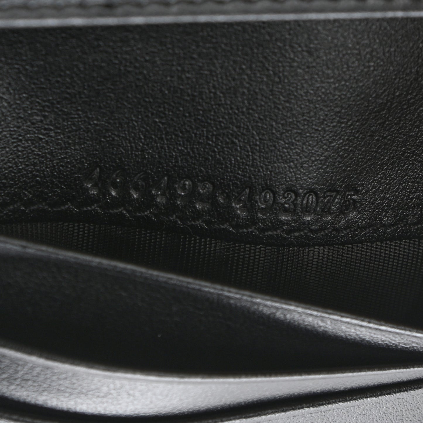 Calfskin Matelasse GG Marmont Card Case Wallet Black