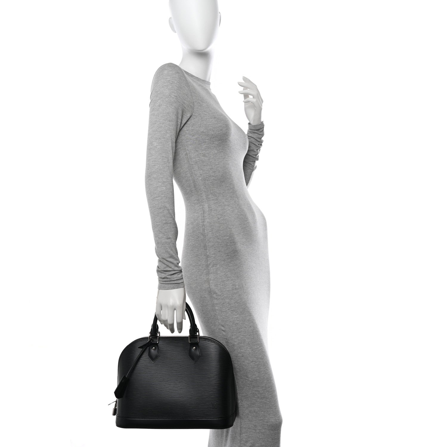 Louis Vuitton Epi Alma PM Black 2 of 11