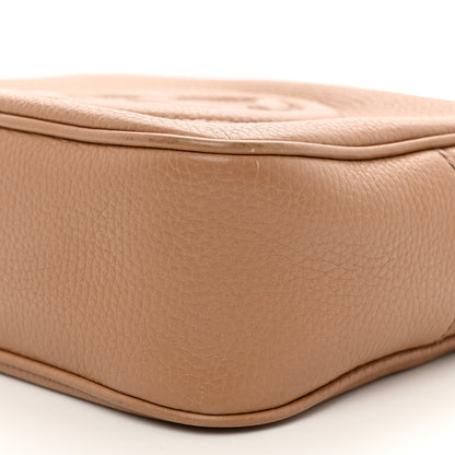 Gucci Pebbled Calfskin Small Soho Disco Bag Camelia 10 of 11