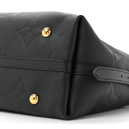 Louis Vuitton Empreinte Monogram Giant CarryAll MM Black 10 of 12
