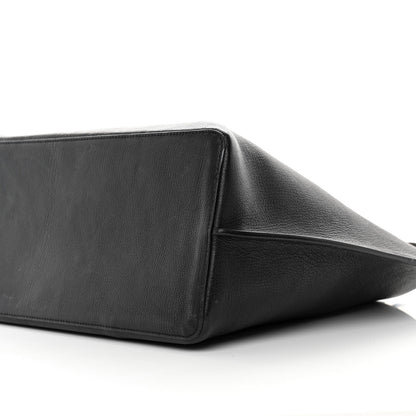 Valentino Garavani Calfskin Large Vlogo Tote Black 9 of 15
