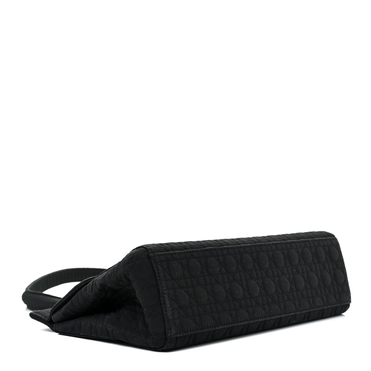 Nylon Cannage Shoulder Bag Black