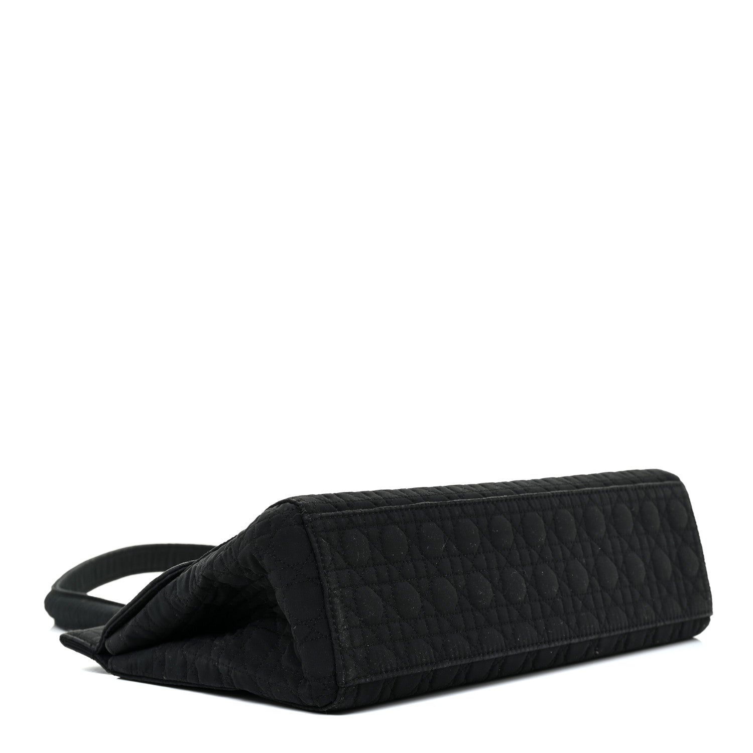 Christian Dior Nylon Cannage Shoulder Bag Black 4 of 11
