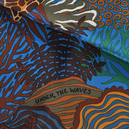Hermes Silk Under The Waves Scarf 90 3 of 7