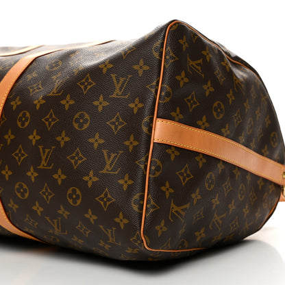 Louis Vuitton Monogram Keepall Bandouliere 55 9 of 9