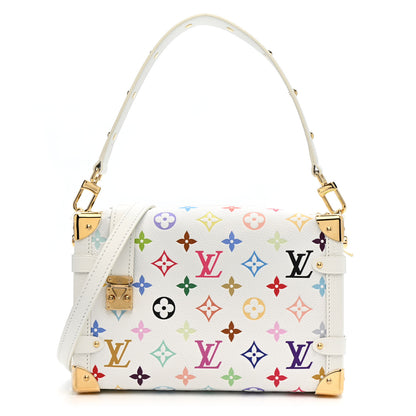 Louis Vuitton LV x TM Cowhide Monogram Multicolor Side Trunk MM White 1 of 10