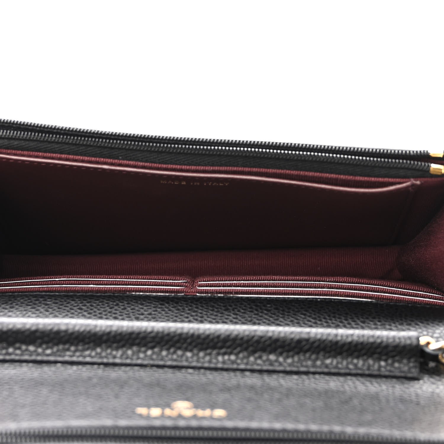 Chanel Caviar Quilted Wallet On Chain WOC Black 5 of 12