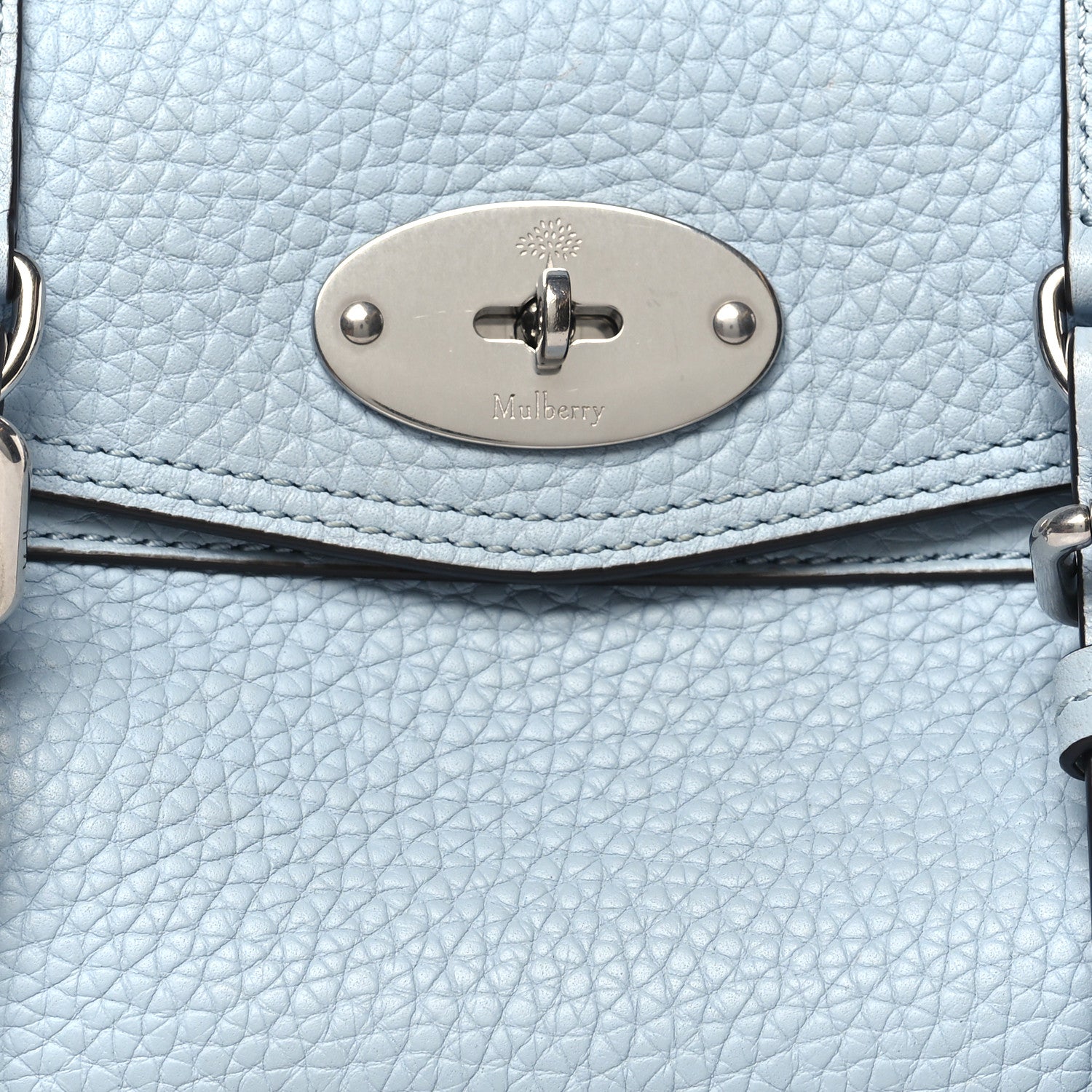 Mulberry Heavy Grain Mini Alexa Poplin Blue 7 of 10