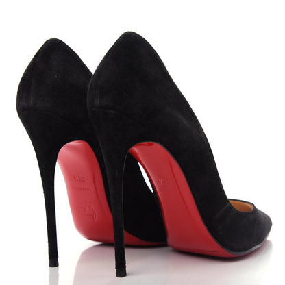 Christian Louboutin Veau Velours So Kate 120 Pumps 39.5 Black 4 of 10