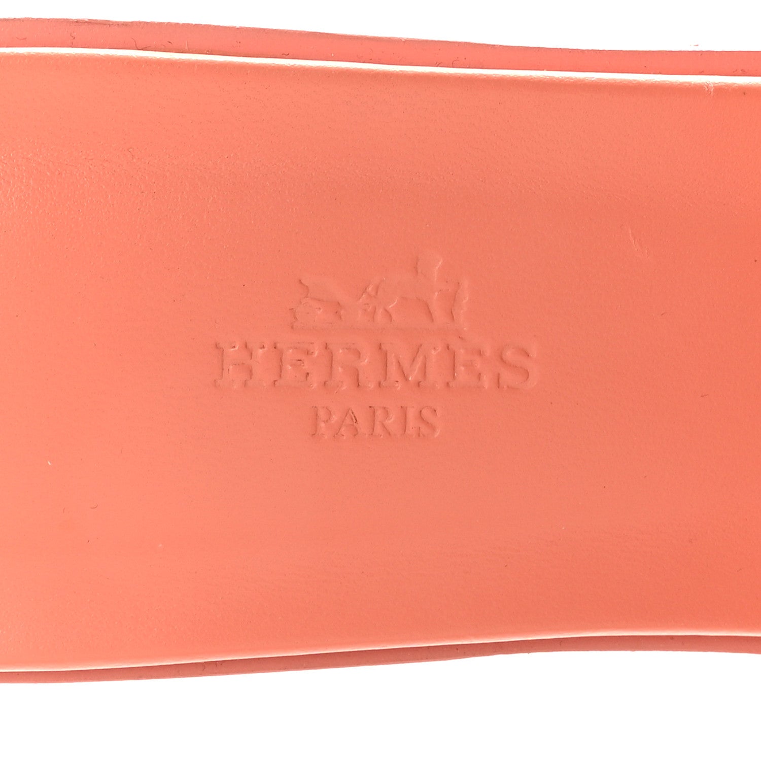 Hermes Epsom Oran Sandals 39 Orange Joey 7 of 9