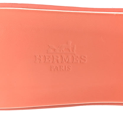 Hermes Epsom Oran Sandals 39 Orange Joey 7 of 9