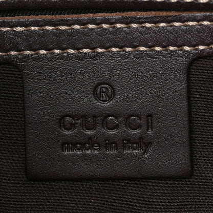 Gucci GG Supreme Monogram Belt Bag Dark Brown 10 of 17