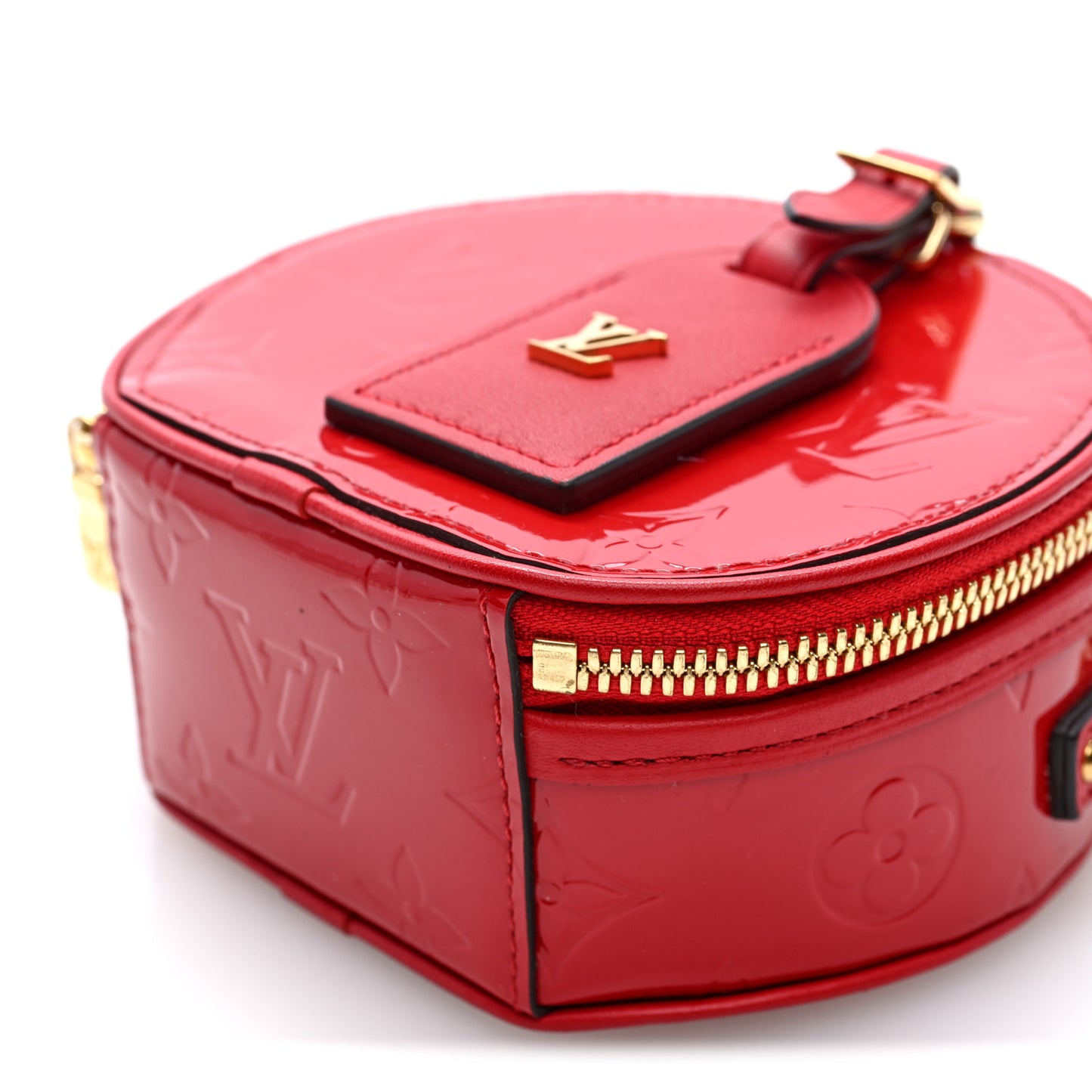 Vernis Mini Boite Chapeau Souple Red