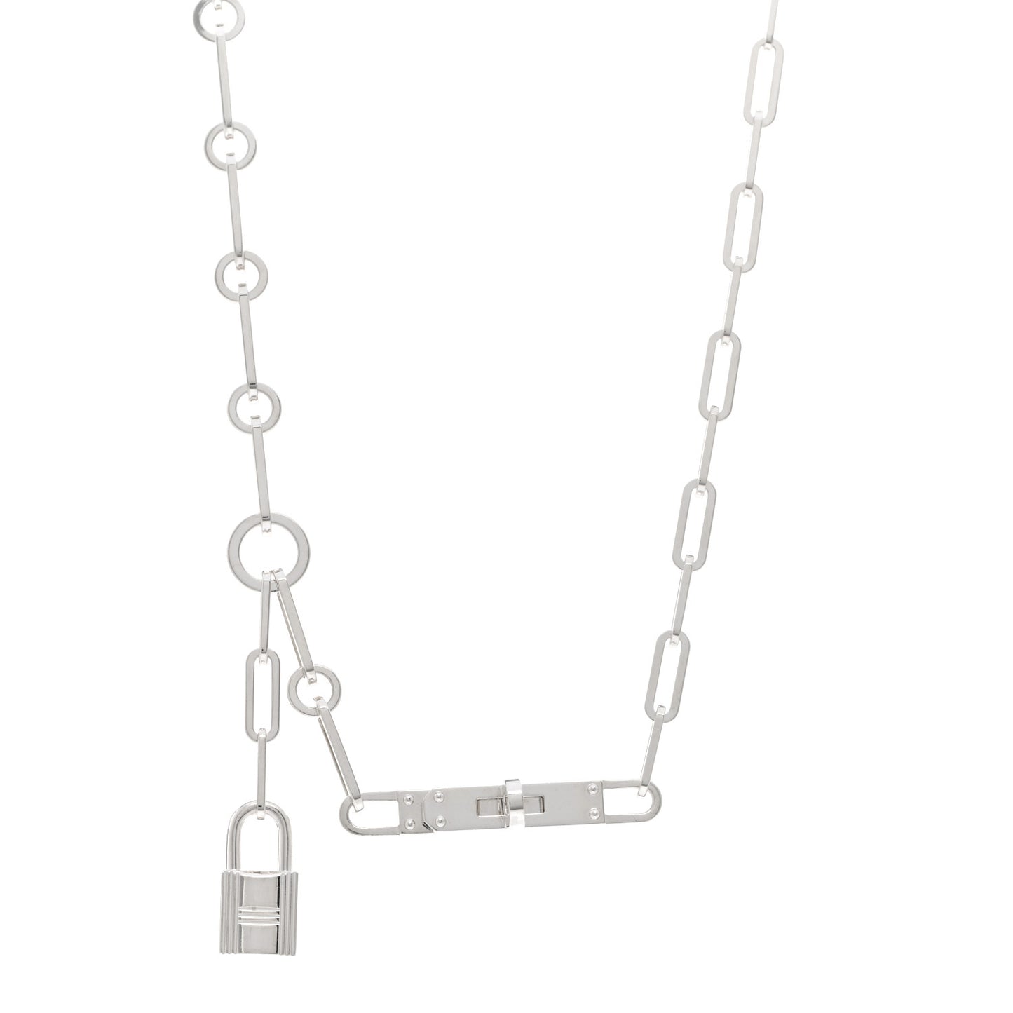 Sterling Silver Kelly Chaine Lariat Necklace