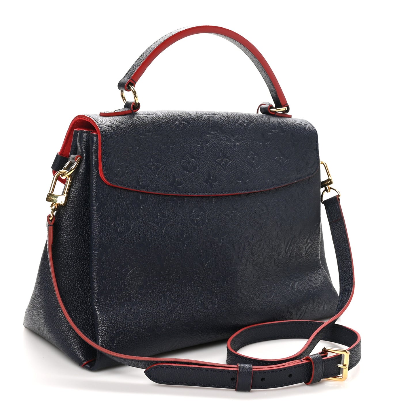 Empreinte Georges MM Marine Rouge