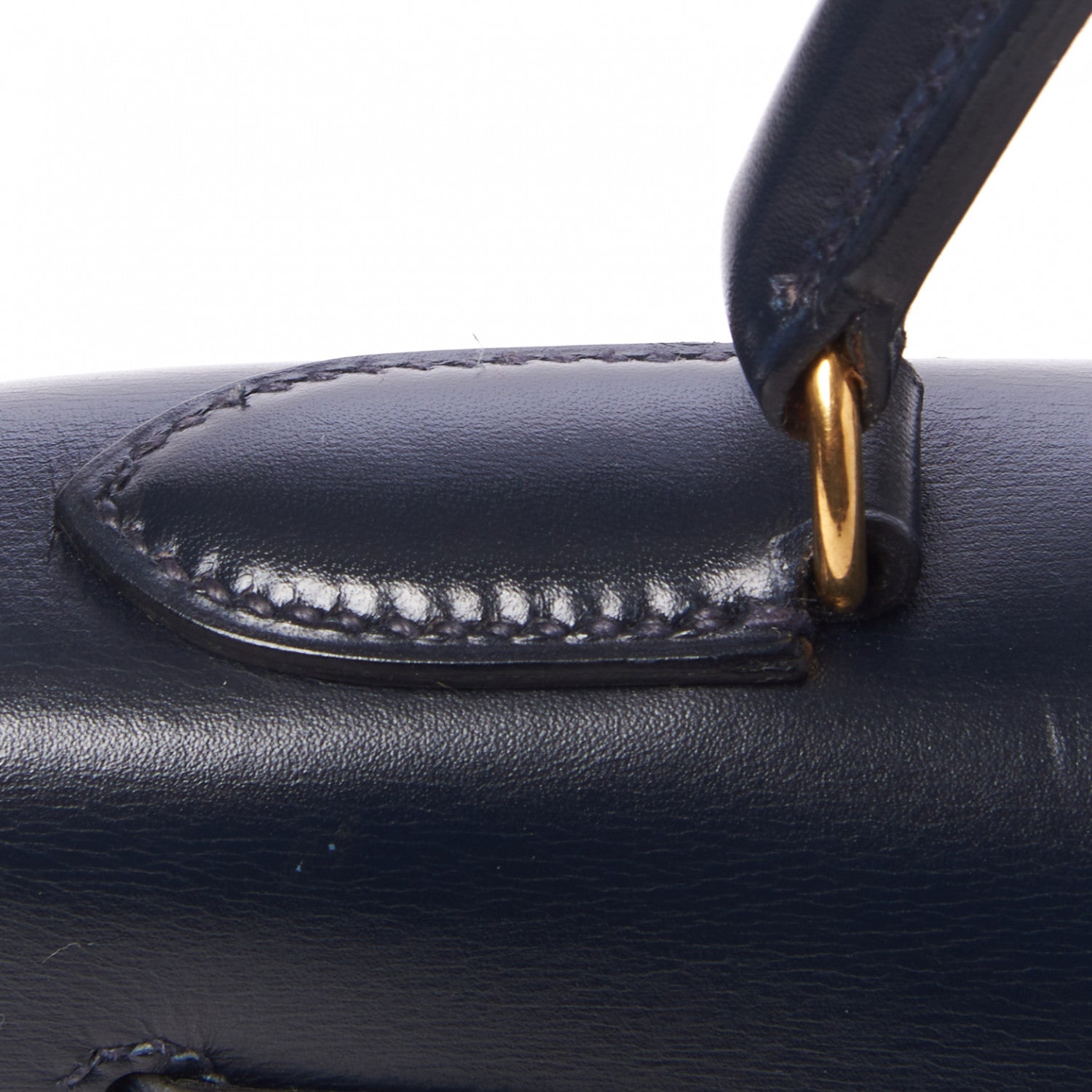 Hermes Box Kelly Sellier 28 Indigo 9 of 34