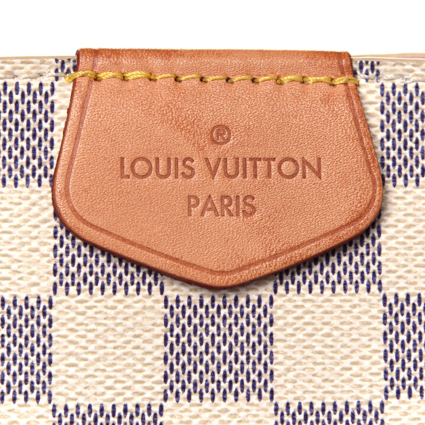 Damier Azur Graceful MM Rose Ballerine