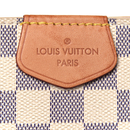 Louis Vuitton Damier Azur Graceful MM Rose Ballerine 13 of 14