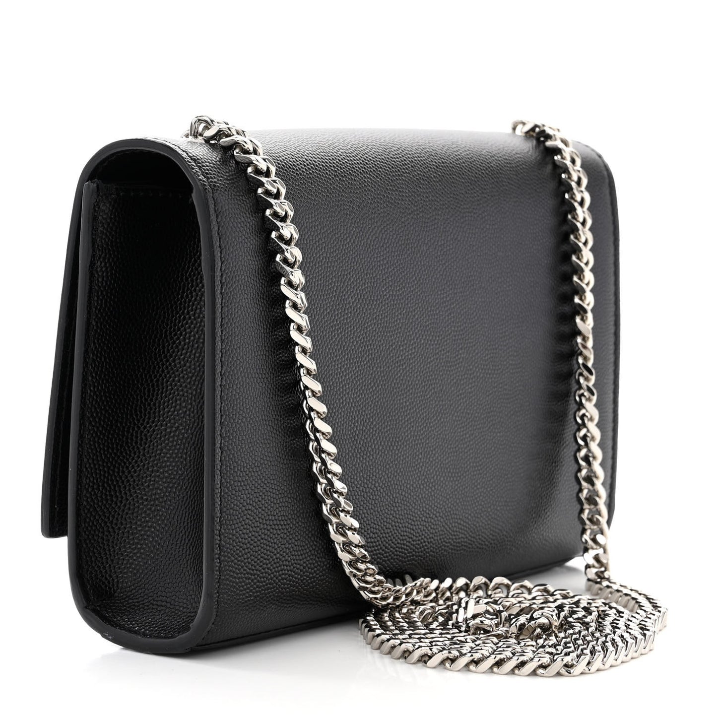 Grain De Poudre Small Monogram Kate Satchel Black