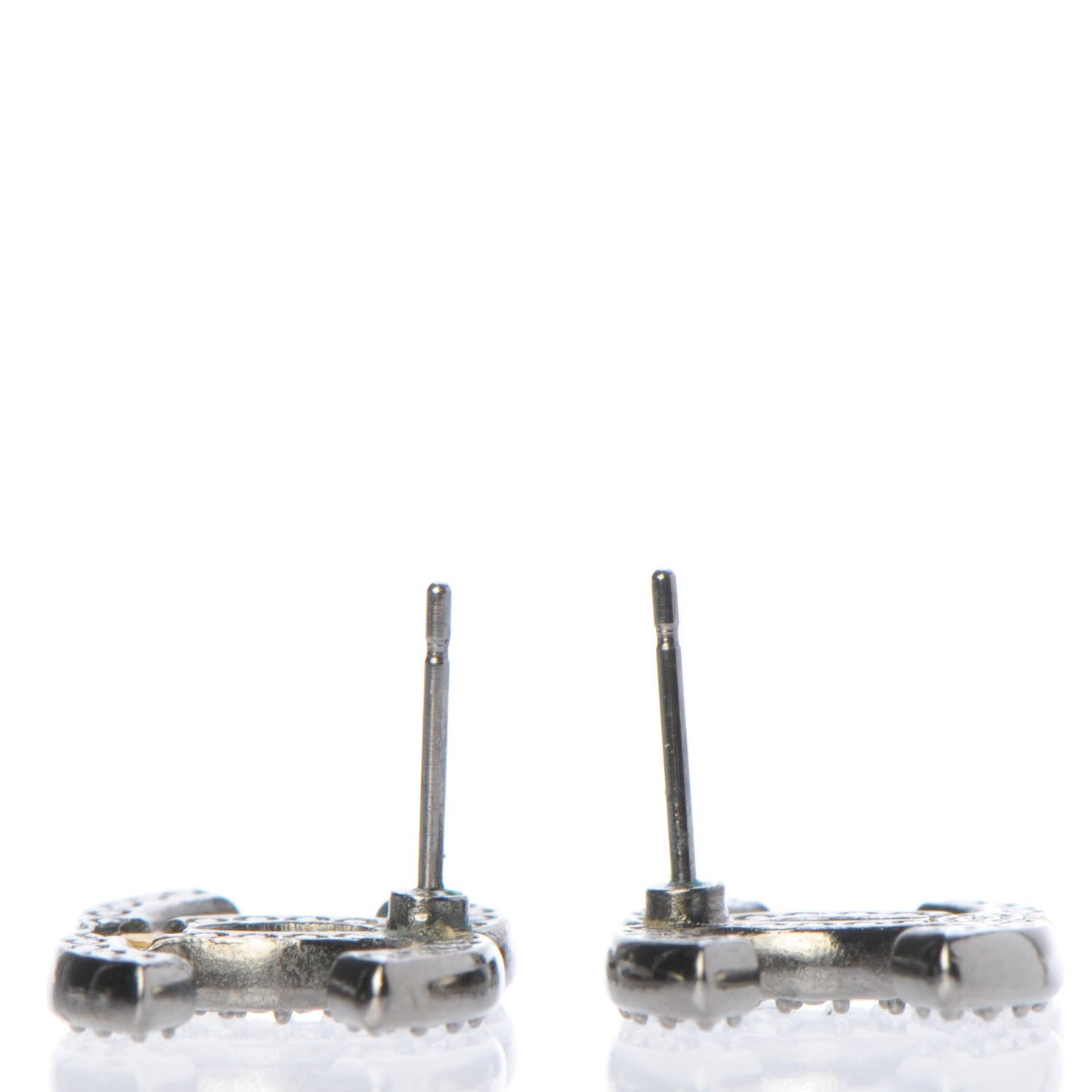 Ruthenium Crystal CC Earrings