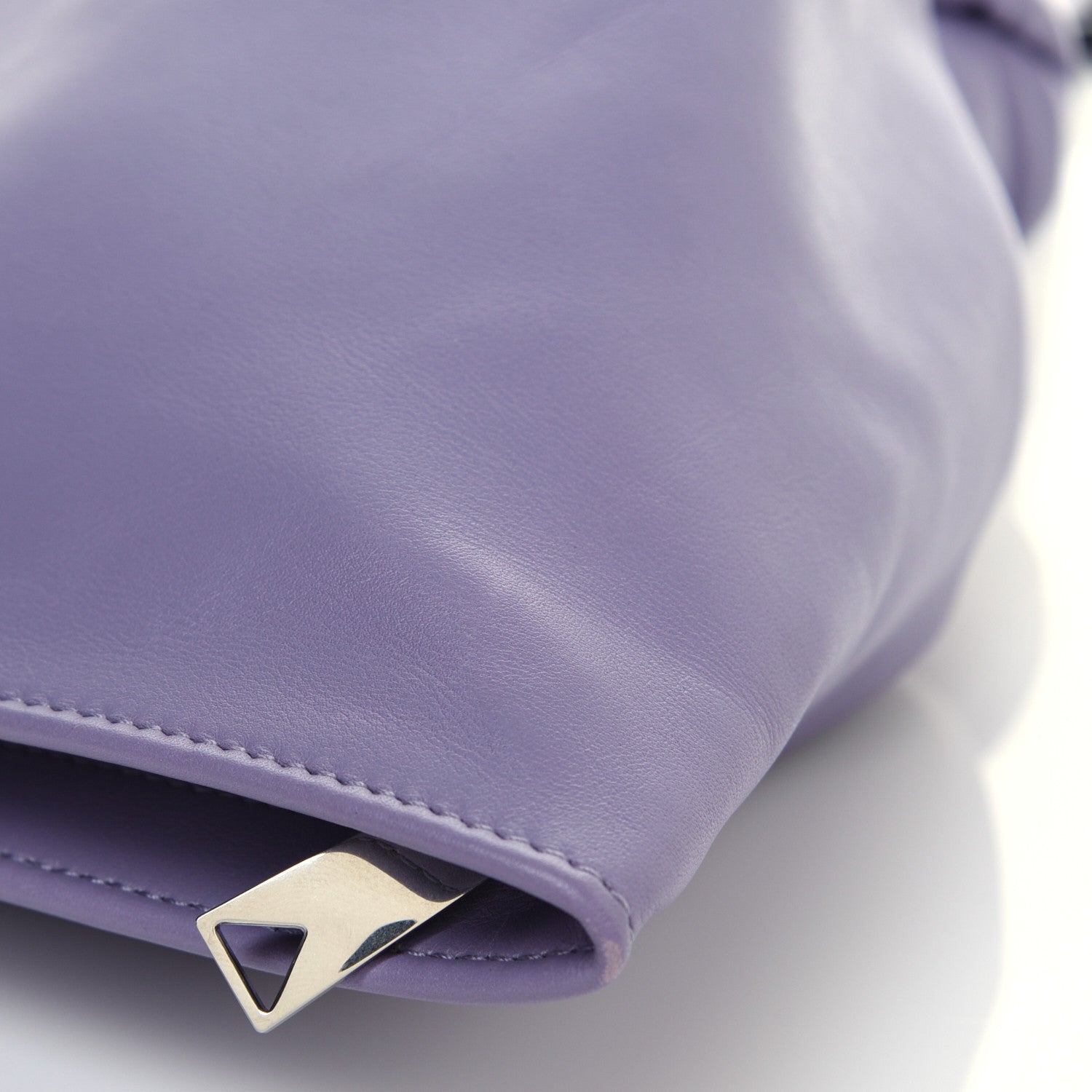Bottega Veneta Calfskin Mini BV Twist Lavender 11 of 12