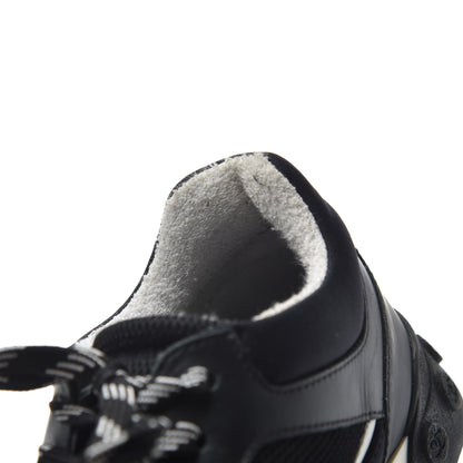 Chanel Calfskin Mesh Lycra Sneakers 39 Black 20 of 22