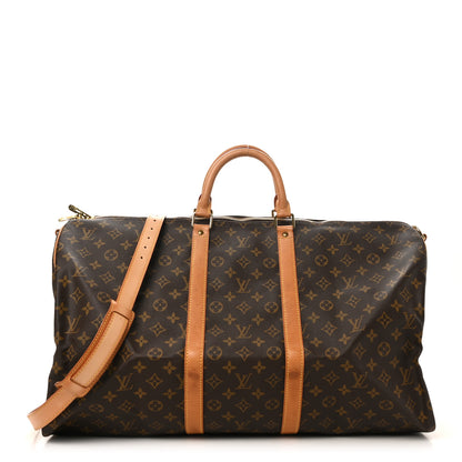 Louis Vuitton Monogram Keepall Bandouliere 55 1 of 12
