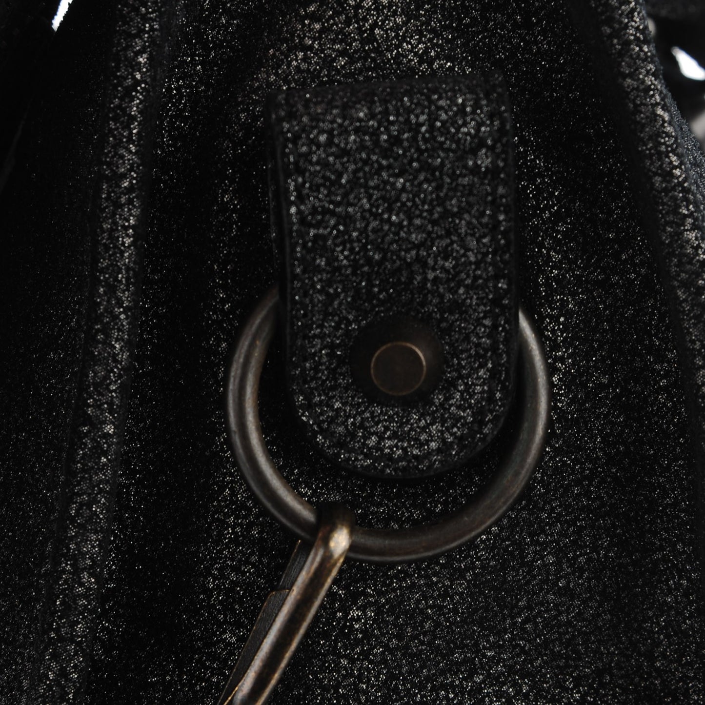 Craquele Calfskin City Black