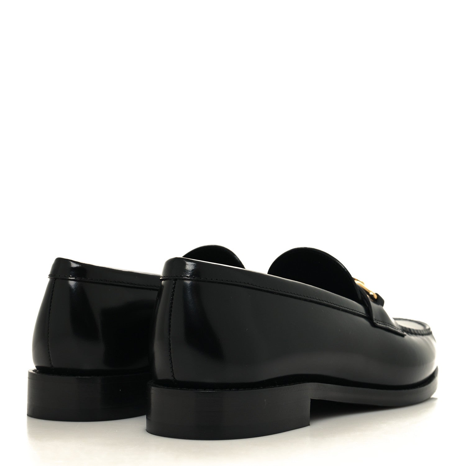 Louis Vuitton Glazed Calfskin Chess Flat Loafer 39.5 4 of 8