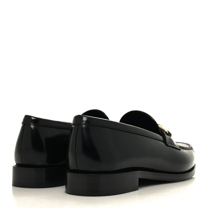 Louis Vuitton Glazed Calfskin Chess Flat Loafer 39.5 4 of 8