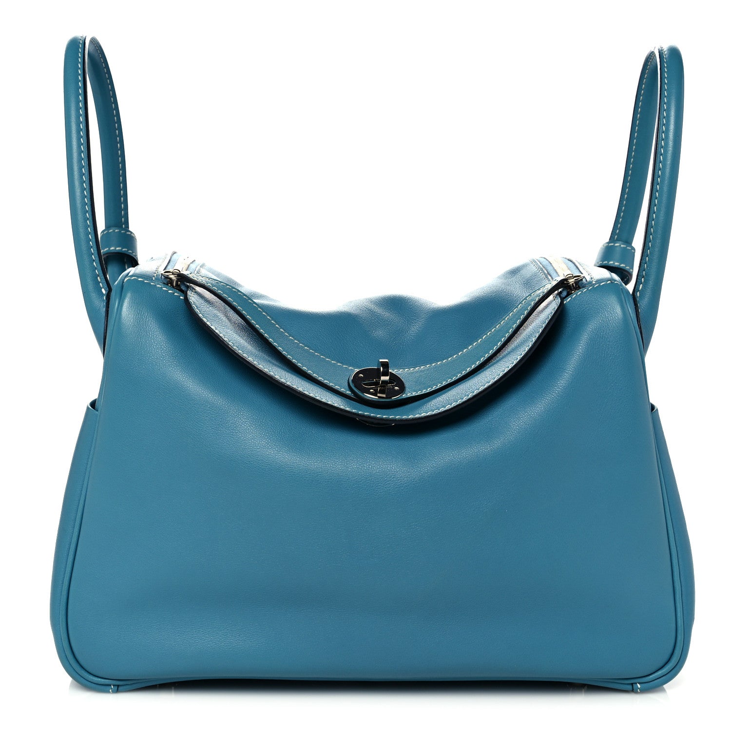 Hermes Swift Lindy 30 Blue Jean 1 of 14