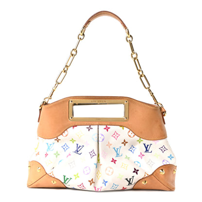 Louis Vuitton Monogram Multicolor Judy MM White 1 of 9