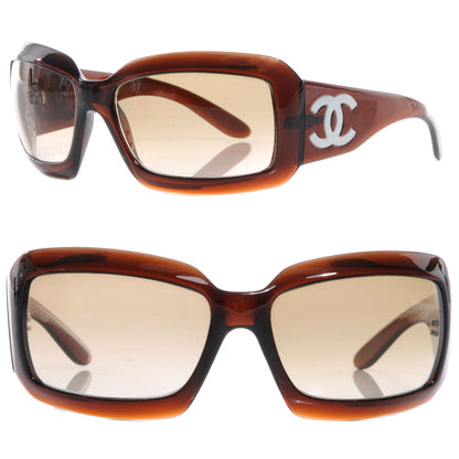 Chanel Mother of Pearl CC Sunglasses 5076-H Brown 1 of 4