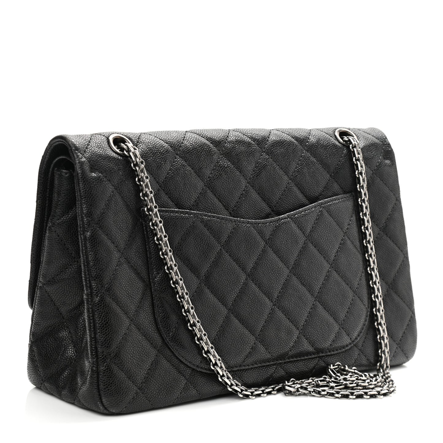 Caviar Quilted 2.55 Reissue 227 Flap Black